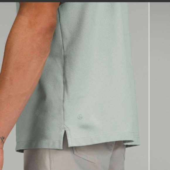 Lululemon WovenAir Popover Shirt Silver Blue - Picture 2 of 11